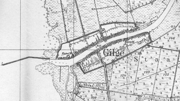 Karte von Gilge